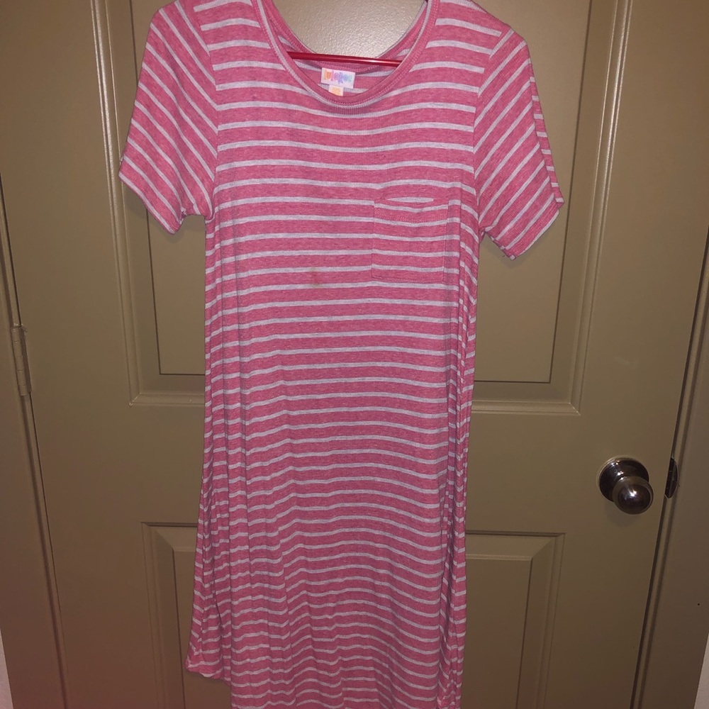 LuLaRoe high-low dress